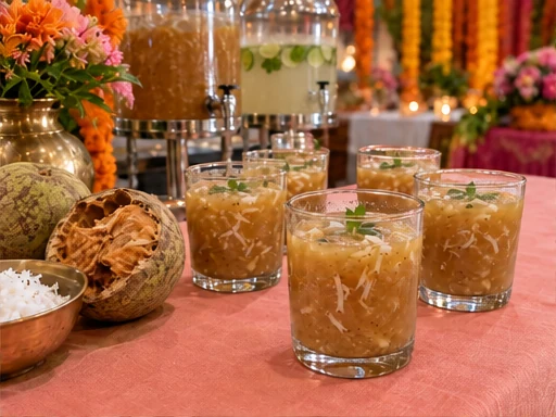 Fruit Punch presented at a premium catered event